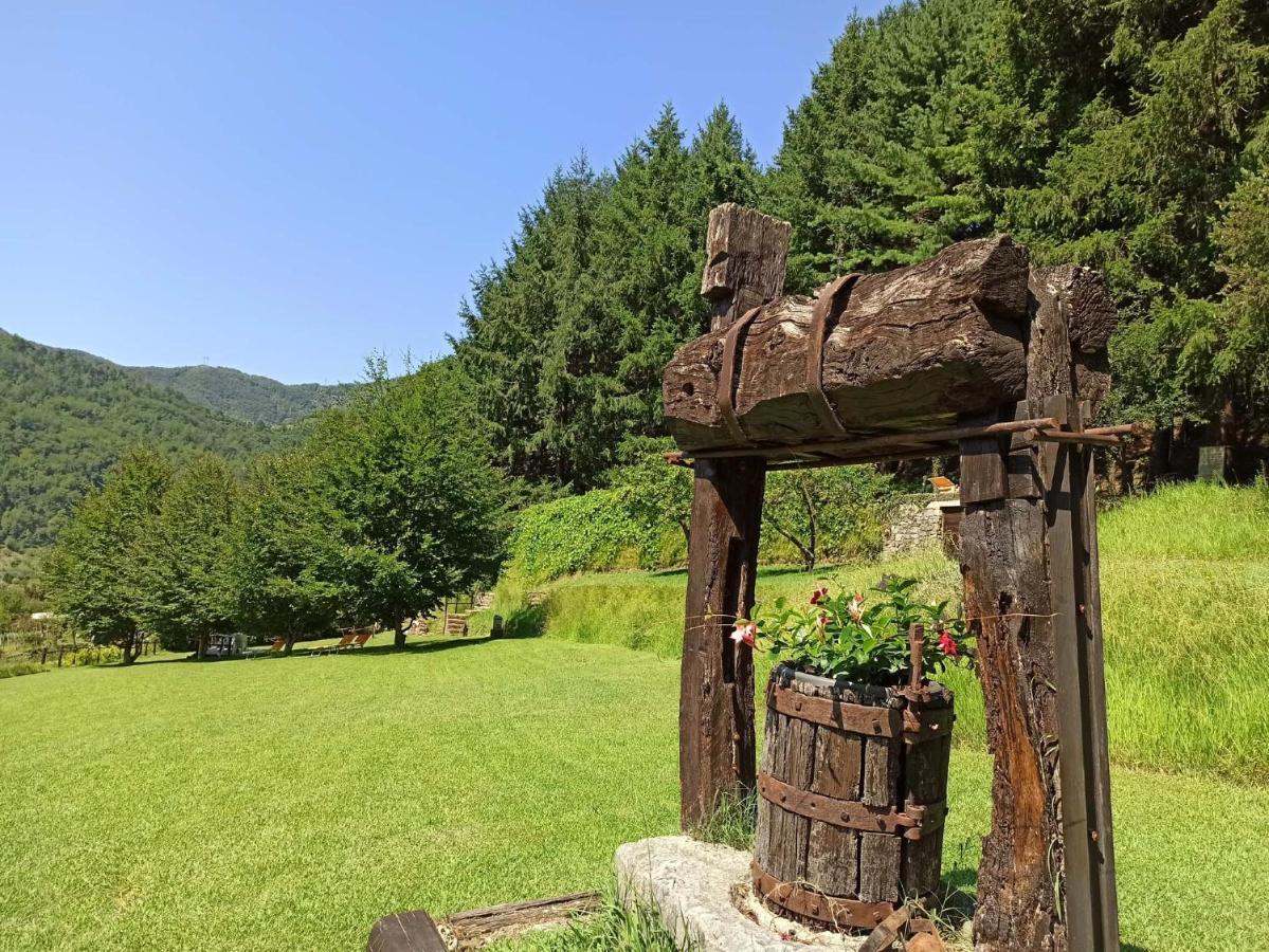 Il Bosco di Campo Marzano Garden Apartment Borzonasca Exterior foto